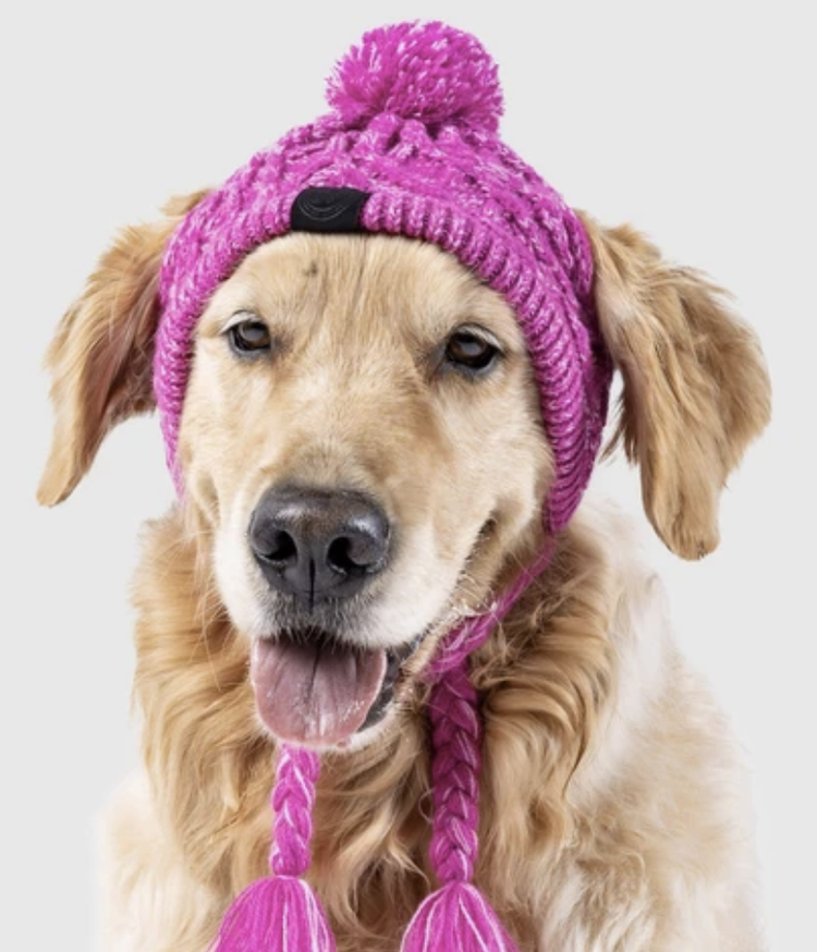 Canada Pooch Canada Pooch -Polar  Pom Pom Hat - Pink