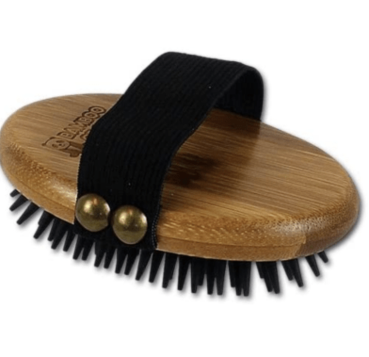 Bamboo Groom Bamboo Groom Curry Brush - Rubber Bristles