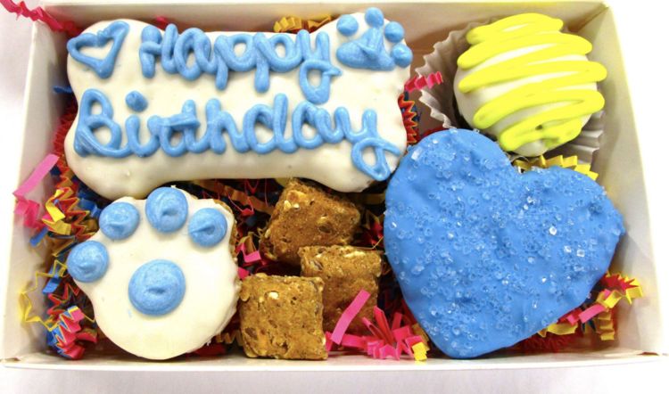 The Barkery The Barkery - Happy Birthday BOX - Blue