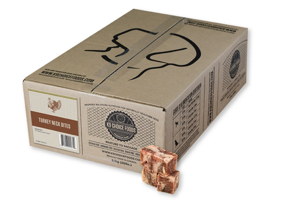 k9 choice K9 Choice - Turkey Neck Bites - 3lb