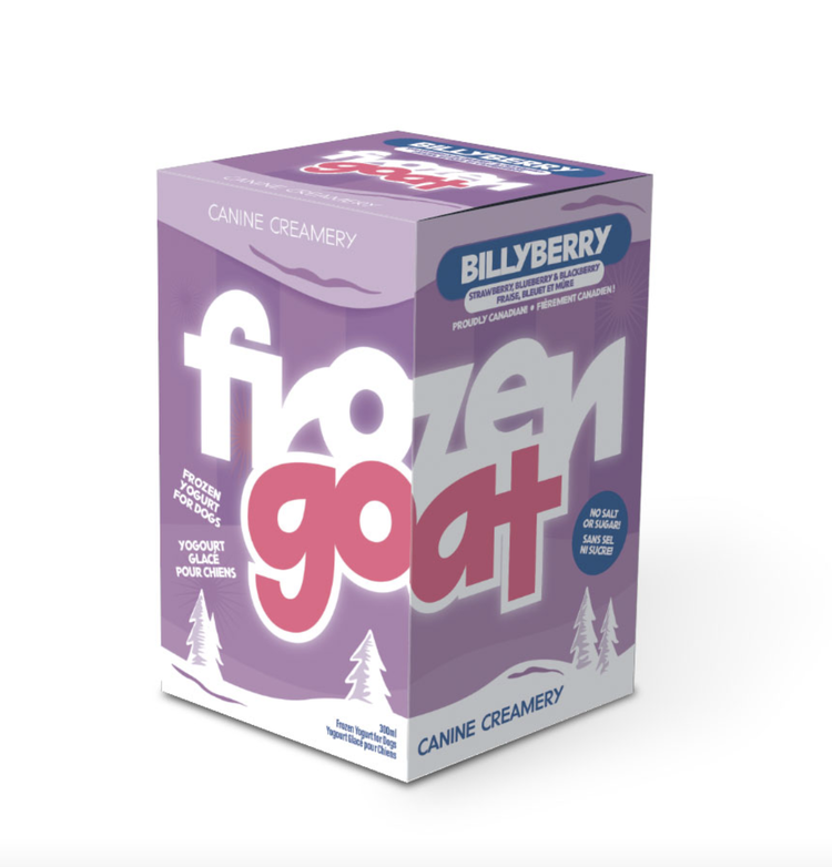 Canine Creamery Frozen Goat - Billyberry
