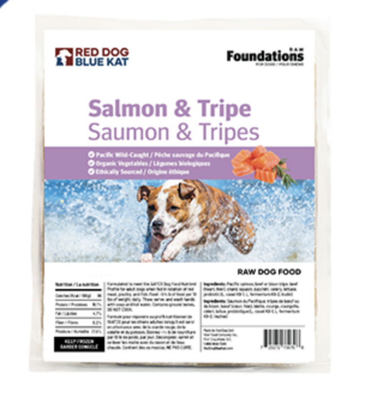 Red Dog Blue Kat Red Dog Blue Kat - Foundations - Salmon and Tripe 1lb (4x0.25)