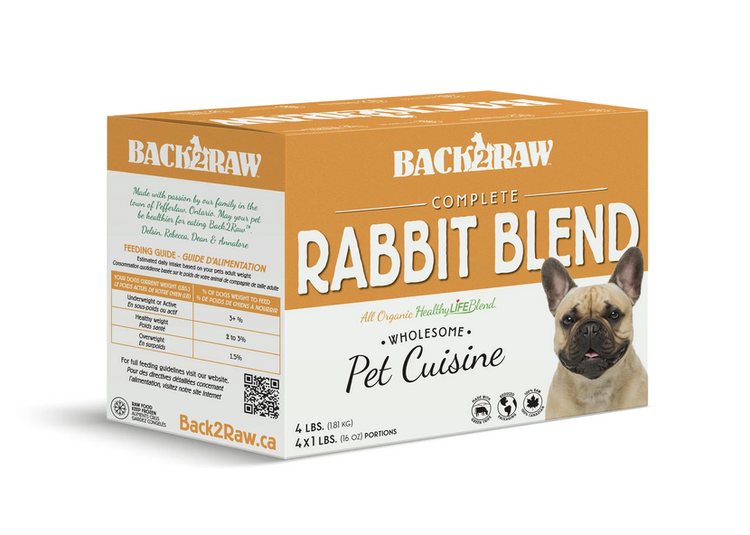 Back2Raw Back2Raw - Complete - Rabbit Blend 4LB