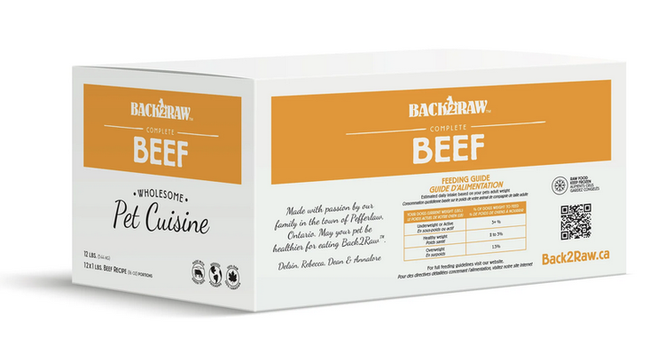 Back2Raw Back2Raw - Complete - Beef 12LB