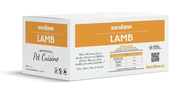 Back2Raw Back2Raw - Complete - Lamb 12LB