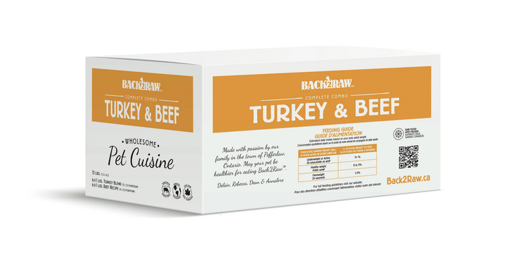 Back2Raw Back2Raw - Complete - Turkey & Beef Combo 12LB