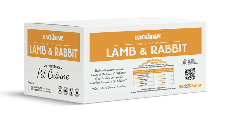 Back2Raw Back2Raw - Complete - Lamb & Rabbit Combo 12LB