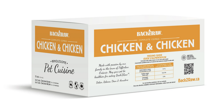 Back2Raw Back2Raw - Complete - Chicken & Chicken Blend 12LB