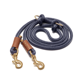 Knotty Pets Knotty Pets - Hands Free Rope Leash - Midnight Blue