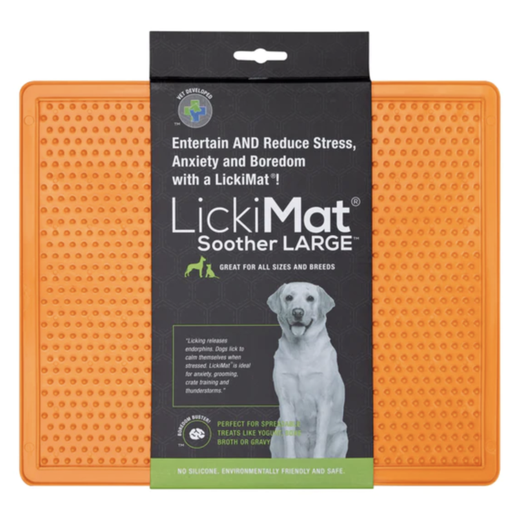LickiMat LickiMat - Classic XL Soother - Orange