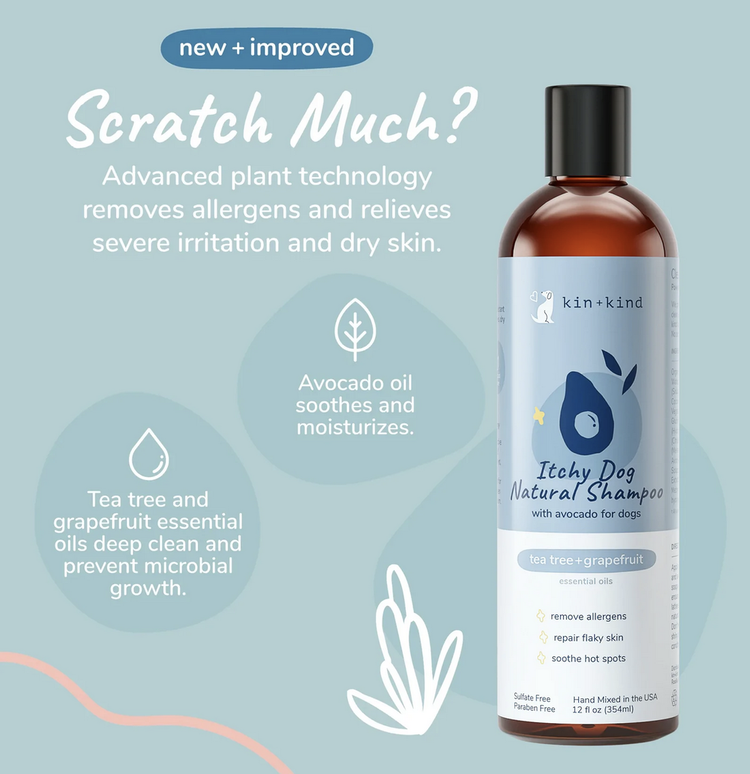 Kin + Kind Kin + Kind -  Itchy Dog Shampoo (Tea Tree & Grapefruit)