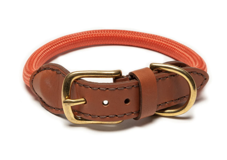 Knotty Pets Knotty Pets - Rope Collar - Peach