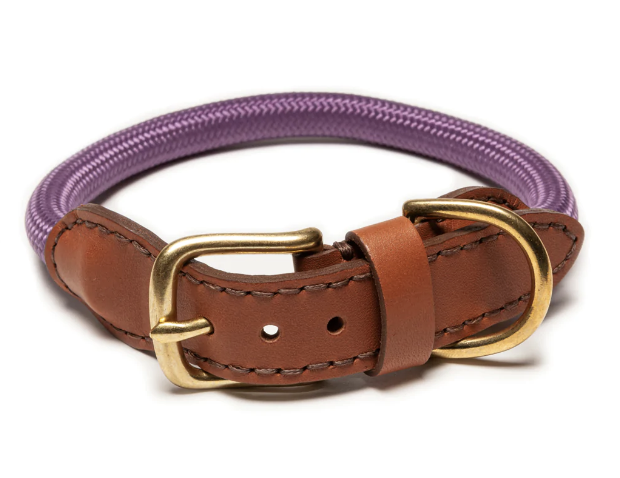 Knotty Pets Knotty Pets - Rope Collar - Grape