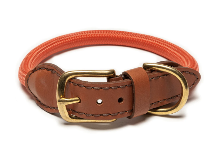 Knotty Pets Knotty Pets - Rope Collar - Peach