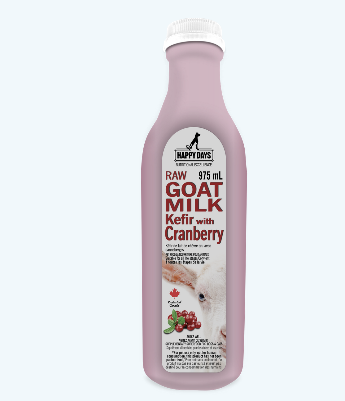 Happy Days Happy Days - Cranberry Goat Milk Kefir