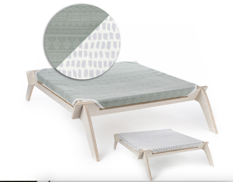 Primetime Petz Pet Lounge - Sage Mudcloth