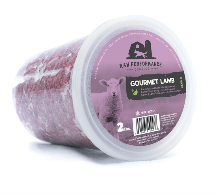Raw Performance Raw Performance - Gourmet Lamb - 2lb