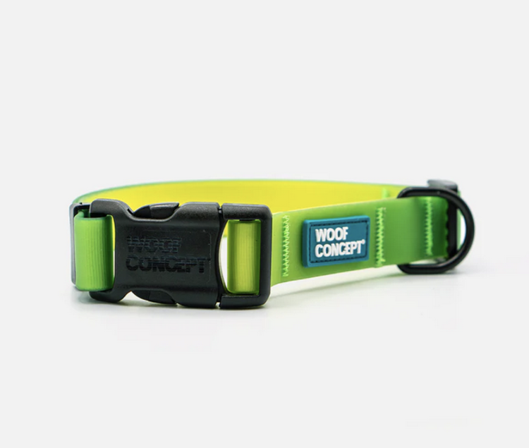 Woof Concept Woof Concept - Aqua Waterproof Collar - Lime Margarita