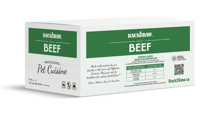 Back2Raw Back2Raw - Basic - Beef 12LB