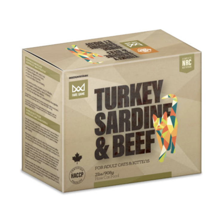 BCR BCR - Fare Game - Turkey, Sardines & Beef