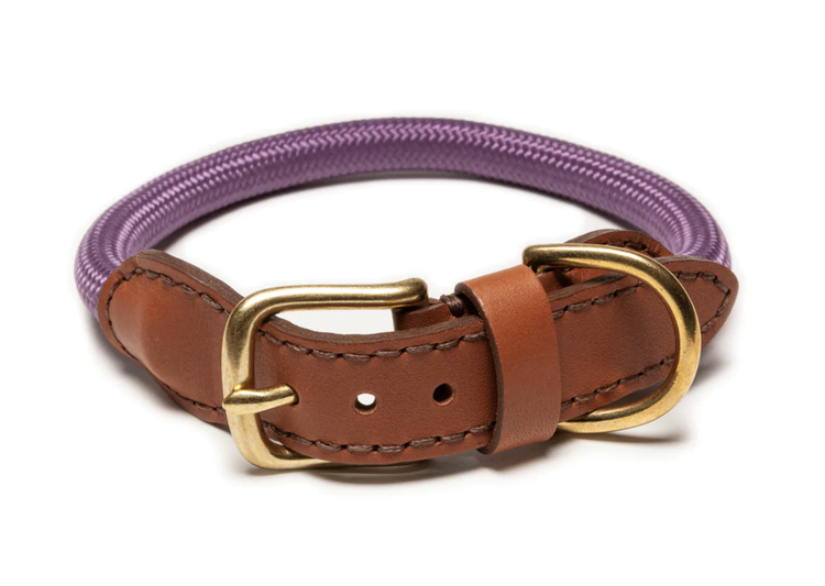 Knotty Pets Knotty Pets - Rope Collar - Grape
