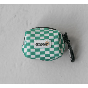 Dexy Paws Dexy Paws - Poop Bag Holder - Green Checkers