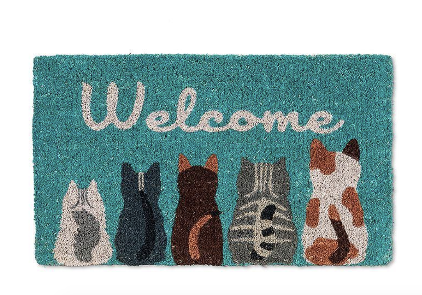 Abbott Cat Welcome Doormat 18" X 30"