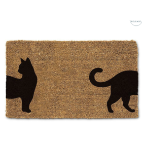 Abbott Coming & Going Cat Doormat 18" X 30"