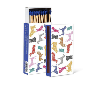 Abbott Matches - Colourful Dog - 45 Sticks