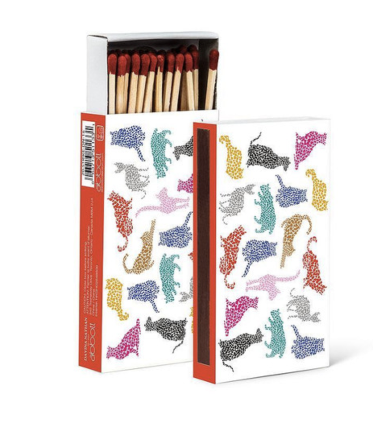 Abbott Matches - Colourful Cat - 45 Sticks
