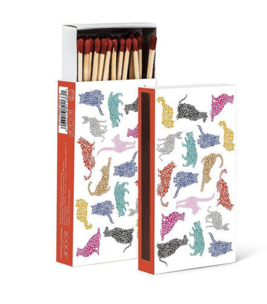 Abbott Matches - Colourful Cat - 45 Sticks