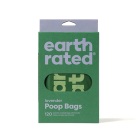 Earth Rated Earth Rated - Poop Bags with Handle - 120  - Lavender