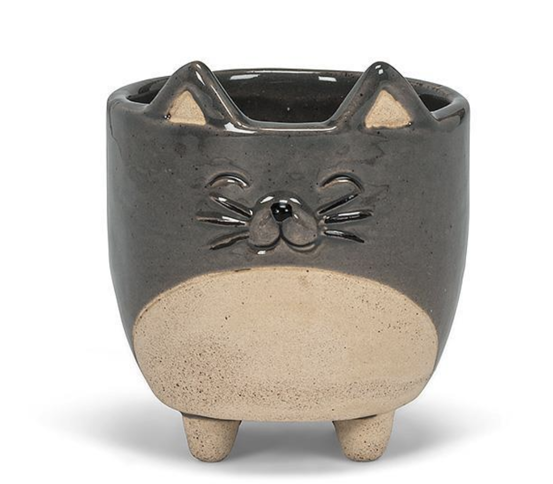 Abbott Planter - Large Cat on Legs