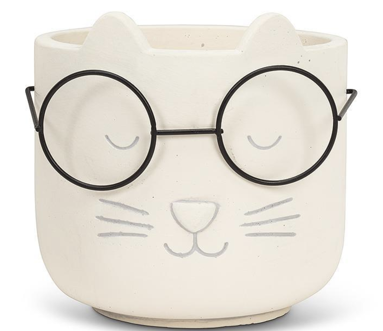 Abbott Planter - Large Cat Face