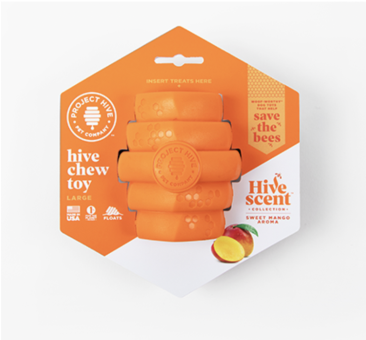Project Hive Pet Company Project Hive - Scented Chew Toy Mango