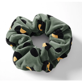 Coconut Lane Cocopup - Scrunchie - Khaki Leopard
