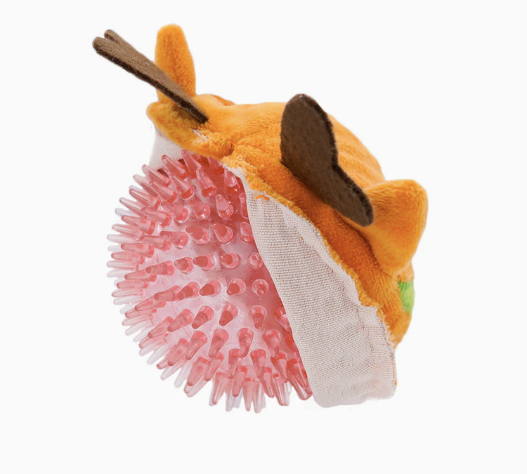 Hugsmart Hugsmart - Super Ball Happy Woofmas - Reindeer