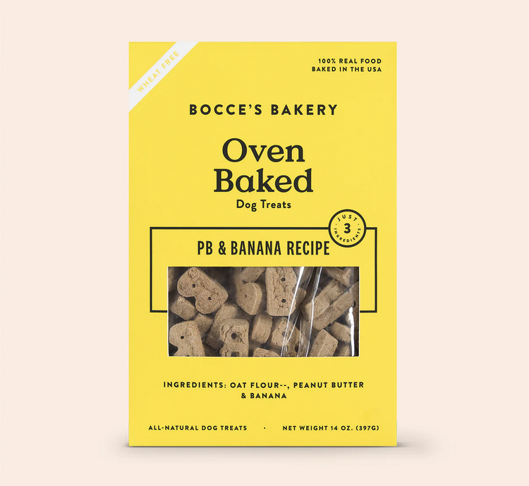 Bocce's Bakery Bocce's Bakery - PB and Banana Biscuits