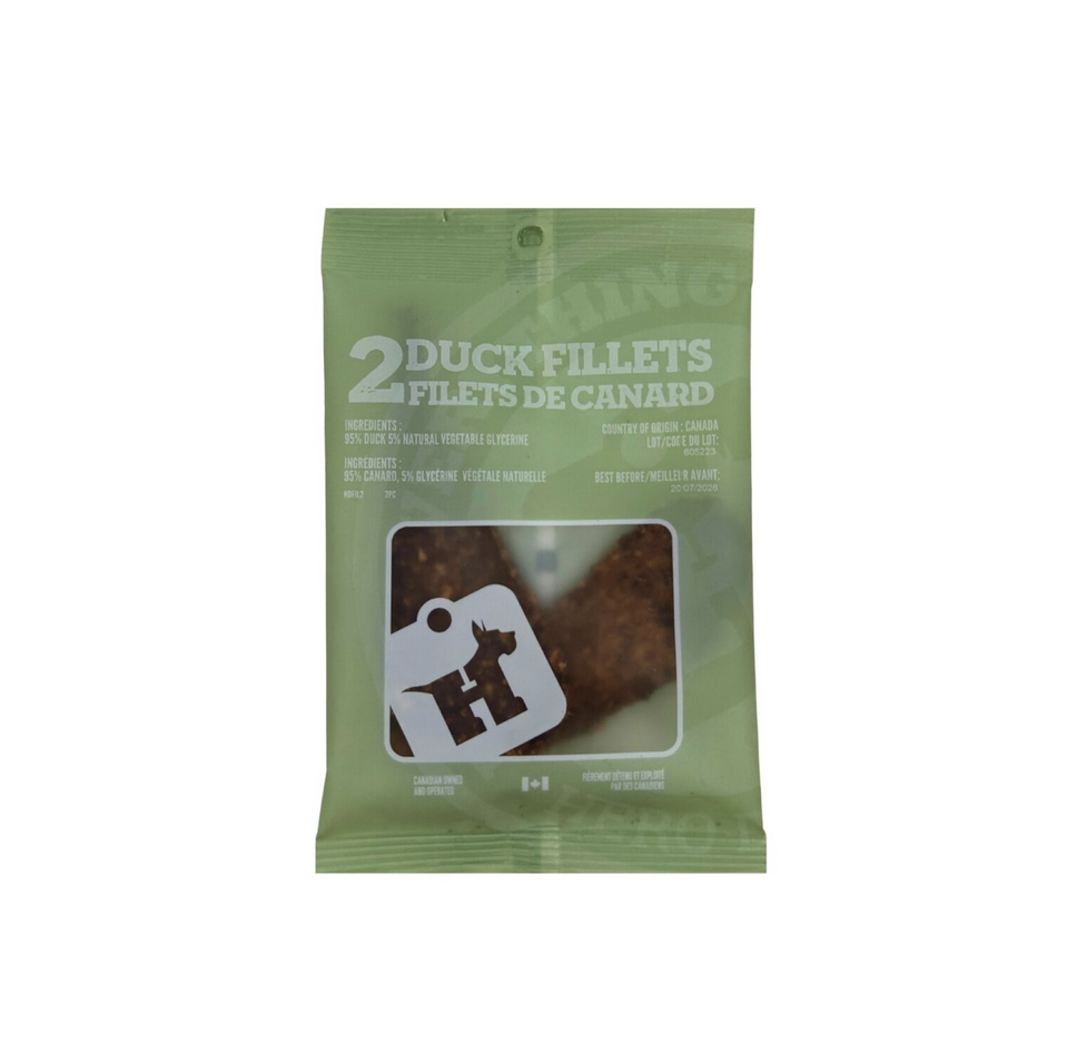 Hero Dog Treats Hero - Duck Fillets - 2pk