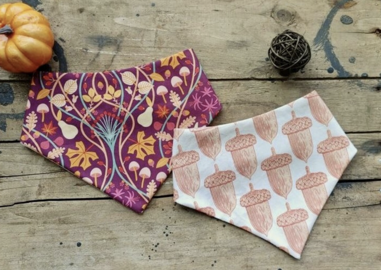 Bogdog Bog Dog - Bandana - Acorn/Mushroom