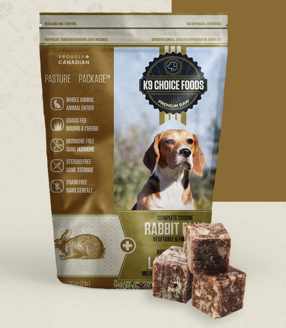 k9 choice K9 Choice - Rabbit Plus -3lb