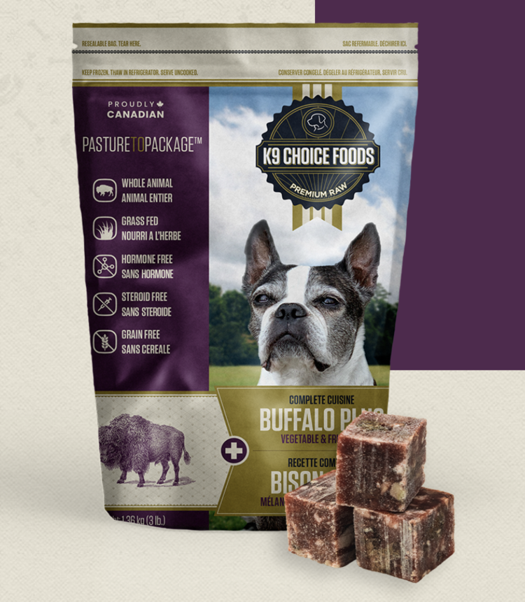 k9 choice K9 Choice - Buffalo Plus 3lb
