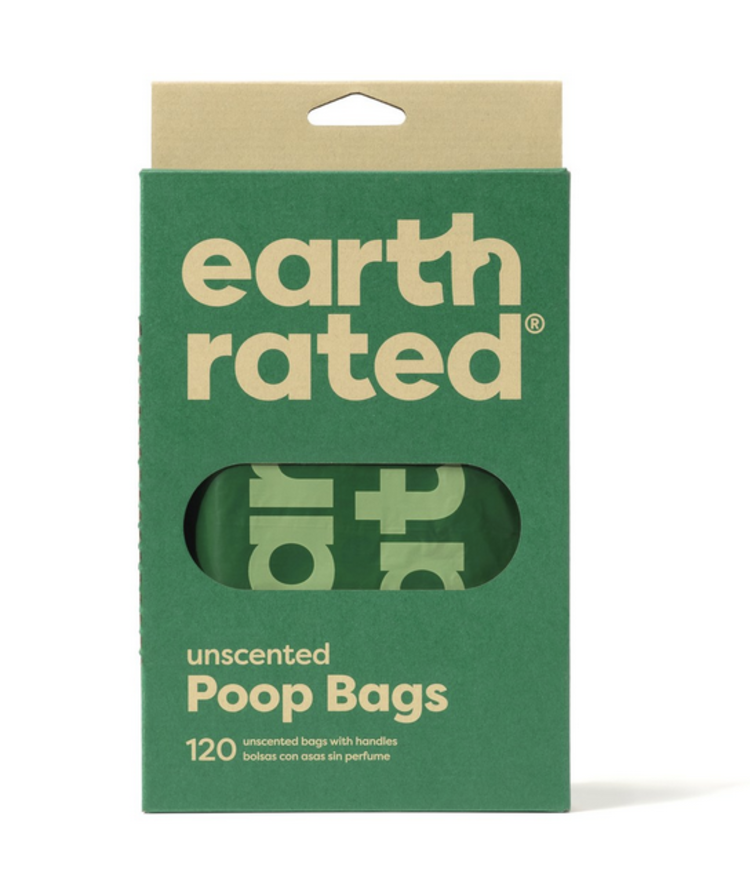Earth Rated Earth Rated - Poop Bags with Handle - 120  - Unscented