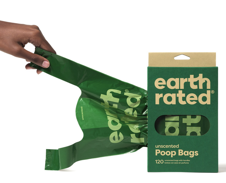 Earth Rated Earth Rated - Poop Bags with Handle - 120  - Unscented