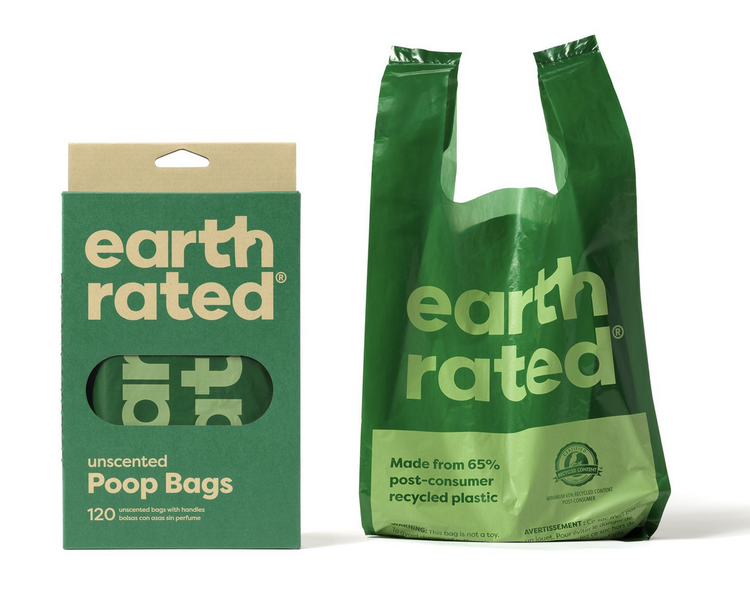 Earth Rated Earth Rated - Poop Bags with Handle - 120  - Unscented