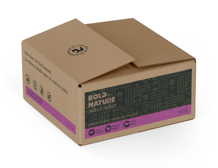 Bold by Nature Bold by Nature - Select - Non-Chicken Variety Box - 12lb