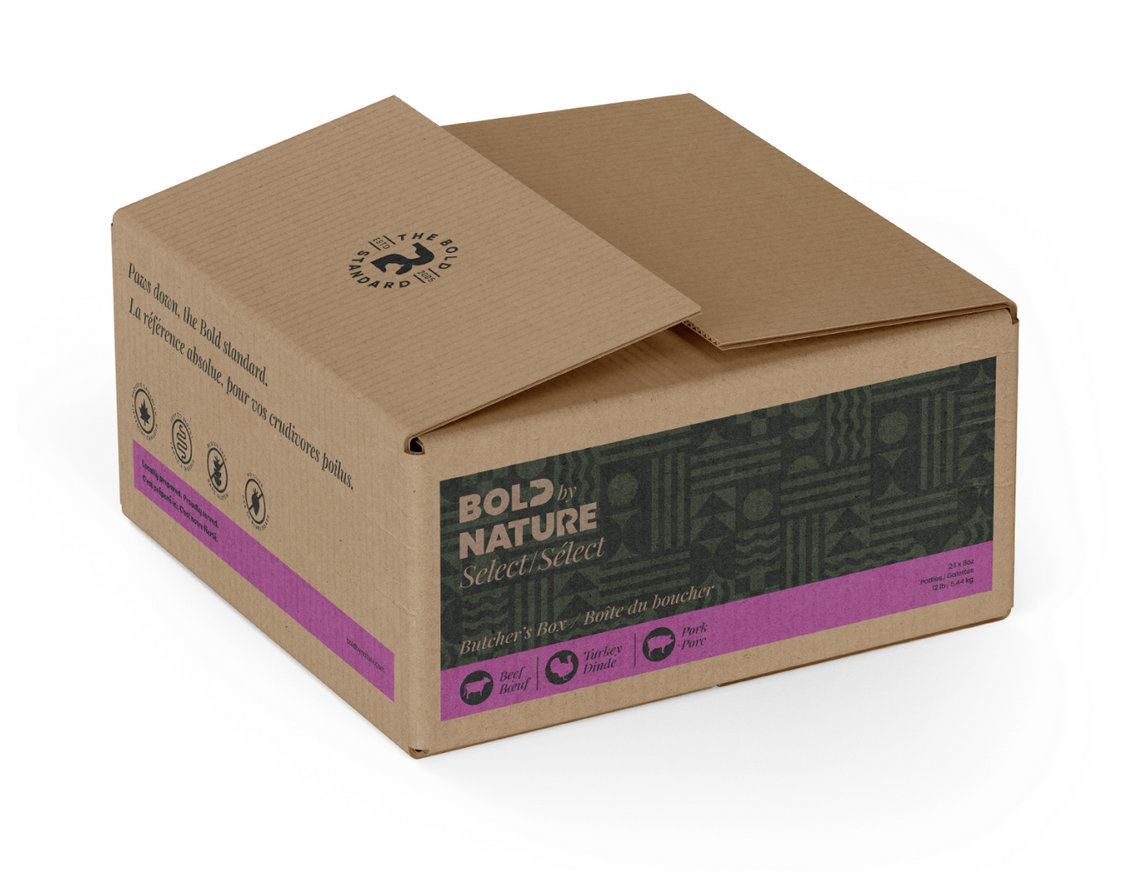 Bold by Nature Bold by Nature - Select - Non-Chicken Variety Box - 12lb