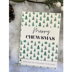 Chews Chews - Folded Card - Merry Chewsmas