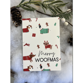 Chews Chews - Folded Card - Merry Woofmas