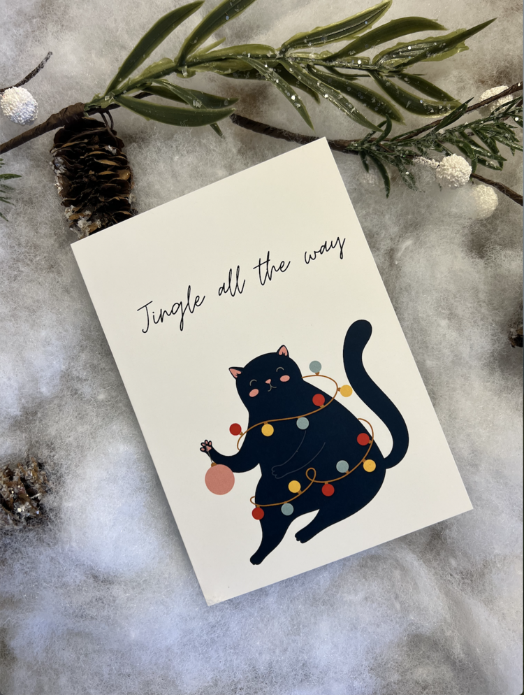 Chews Chews - Folded Card - Jingle All The Way